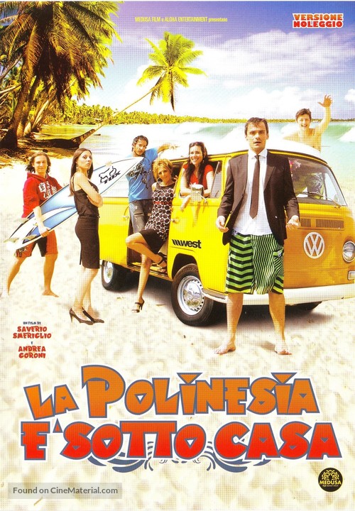 La Polinesia &egrave; sotto casa - Italian DVD movie cover