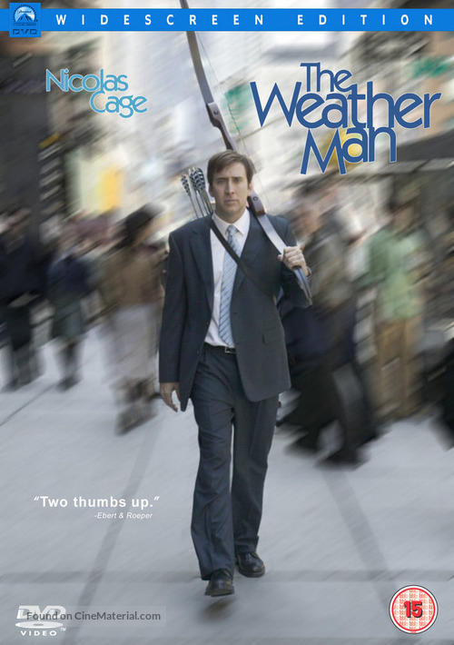 The Weather Man - British DVD movie cover