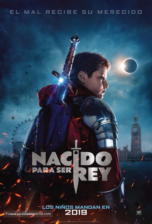 The Kid Who Would Be King - Mexican Movie Poster