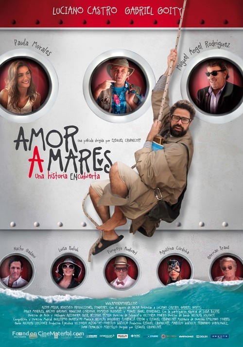 Amor a mares - Argentinian Movie Poster