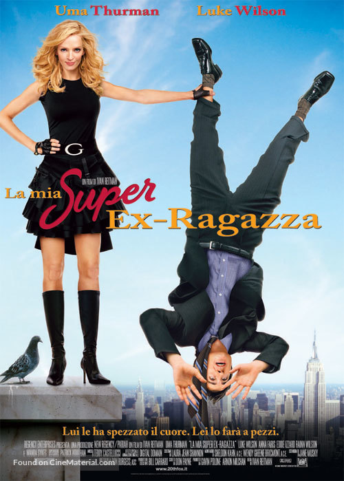 My Super Ex Girlfriend - Italian Movie Poster