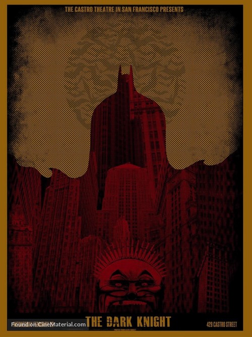 The Dark Knight - Homage movie poster