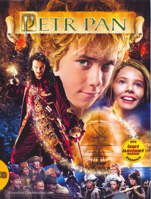 Peter Pan - Czech DVD movie cover