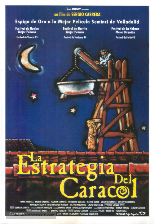 Estrategia del caracol, La - Spanish Movie Poster