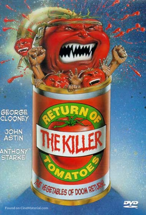 Return of the Killer Tomatoes! - DVD movie cover