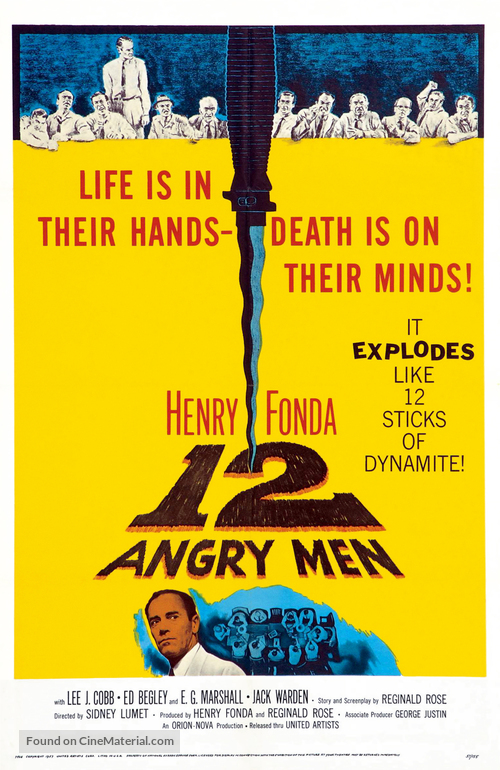 12 Angry Men - Movie Poster