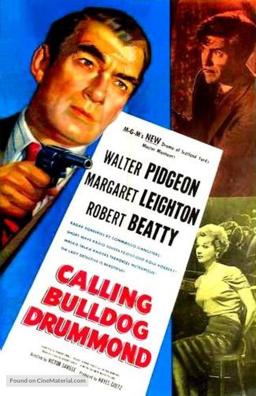 Calling Bulldog Drummond - Movie Poster