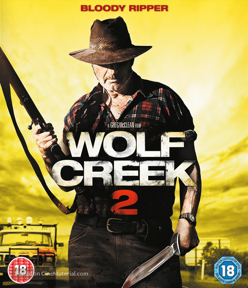 Wolf Creek 2 - British Movie Cover