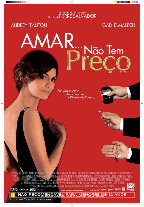 Hors de prix - Brazilian Movie Poster