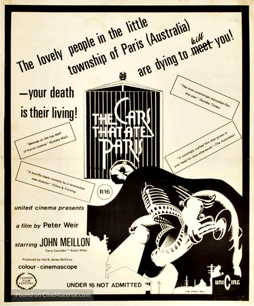 The Cars That Ate Paris - Australian poster