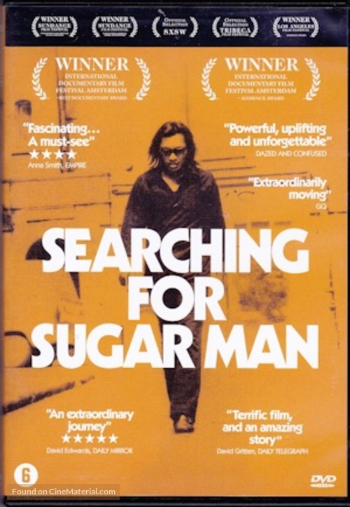 Searching for Sugar Man - Dutch DVD movie cover