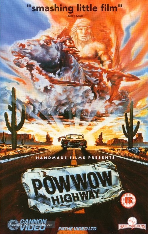 Powwow Highway - British VHS movie cover