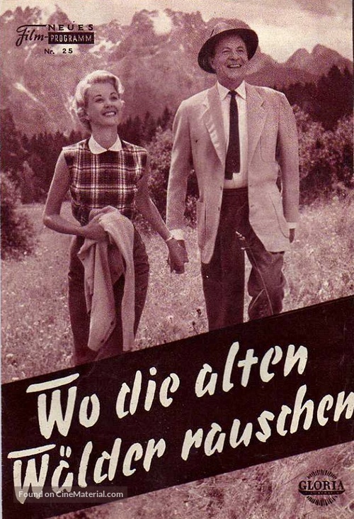 Wo die alten W&auml;lder rauschen - Austrian poster