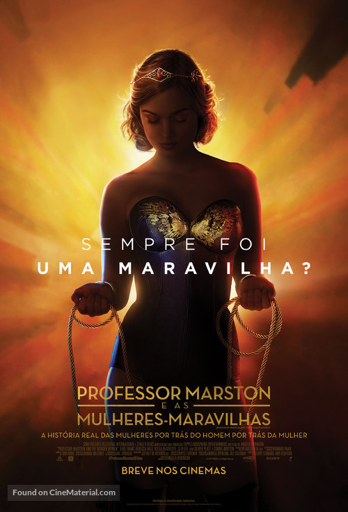 Professor Marston &amp; the Wonder Women - Brazilian Movie Poster