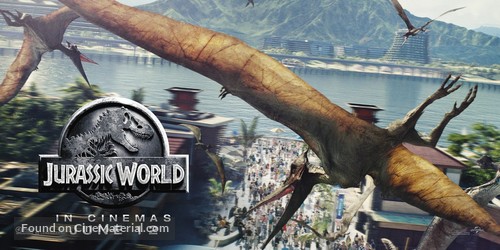 Jurassic World - British Movie Poster