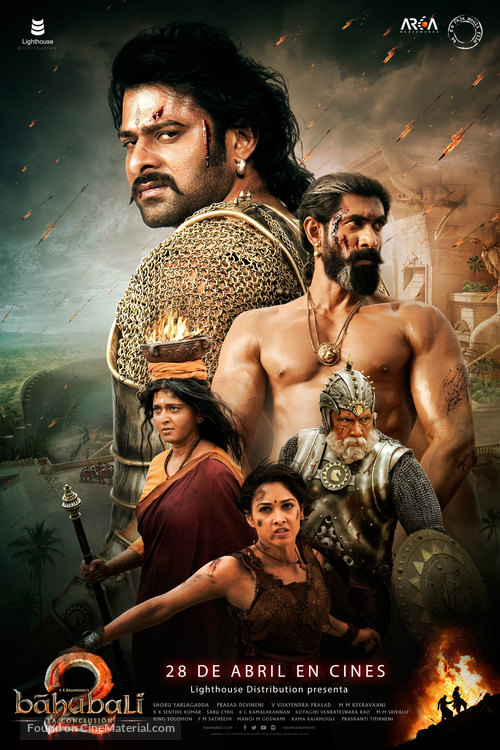 Baahubali: The Conclusion - Spanish Movie Poster