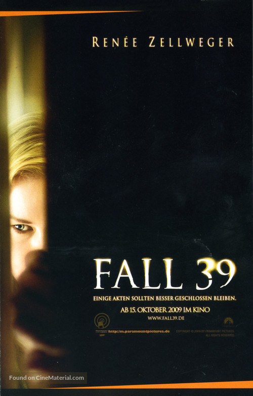 Case 39 - German Movie Poster