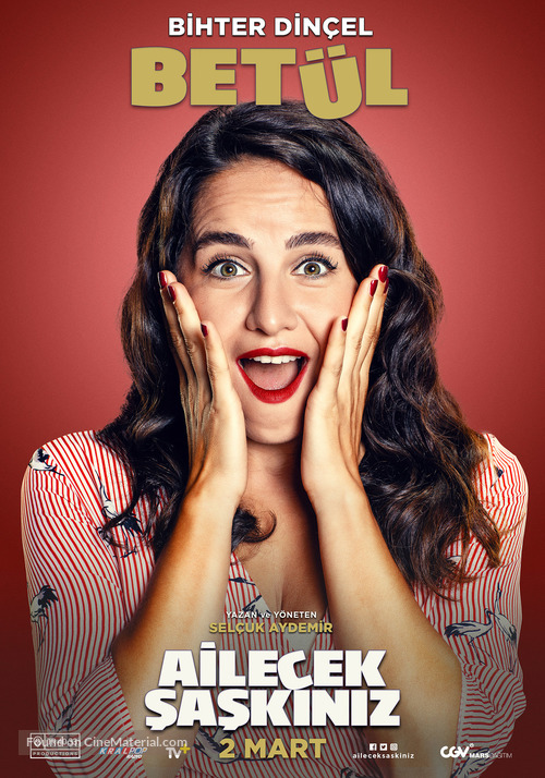 Ailecek Saskiniz - Turkish Movie Poster