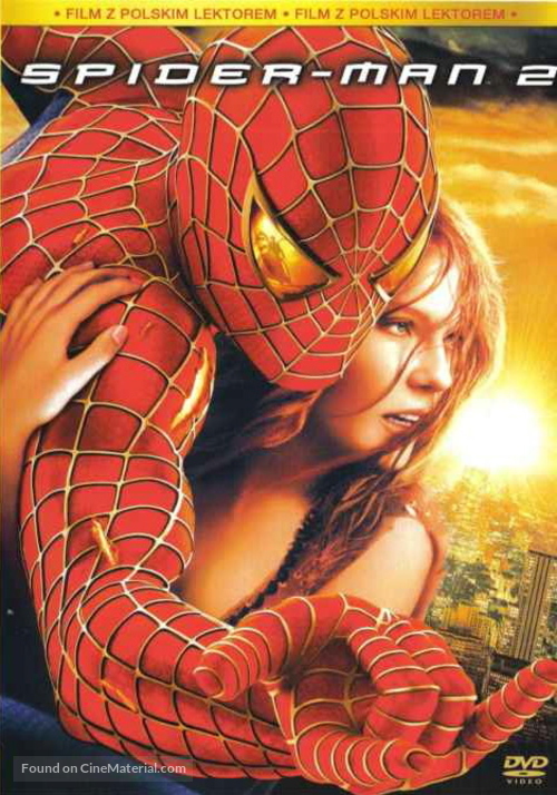 Spider-Man 2 - Polish DVD movie cover