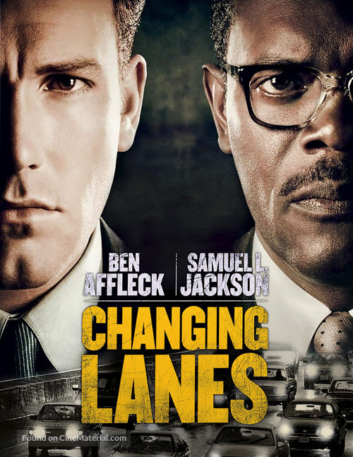 Changing Lanes - Blu-Ray movie cover
