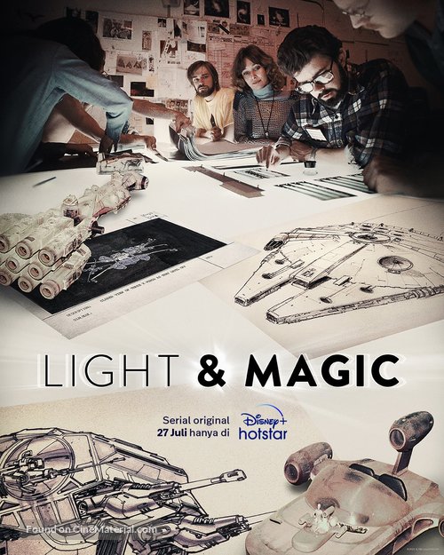 &quot;Light &amp; Magic&quot; - Indonesian Movie Poster