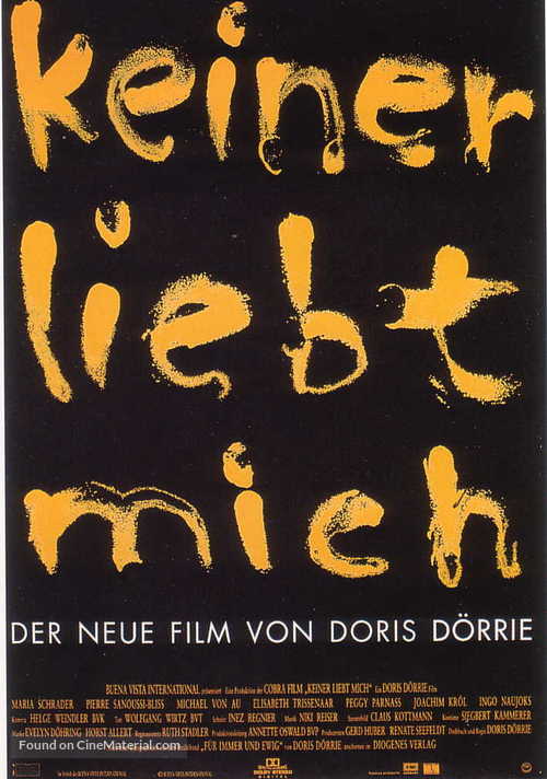Keiner liebt mich - German Movie Poster