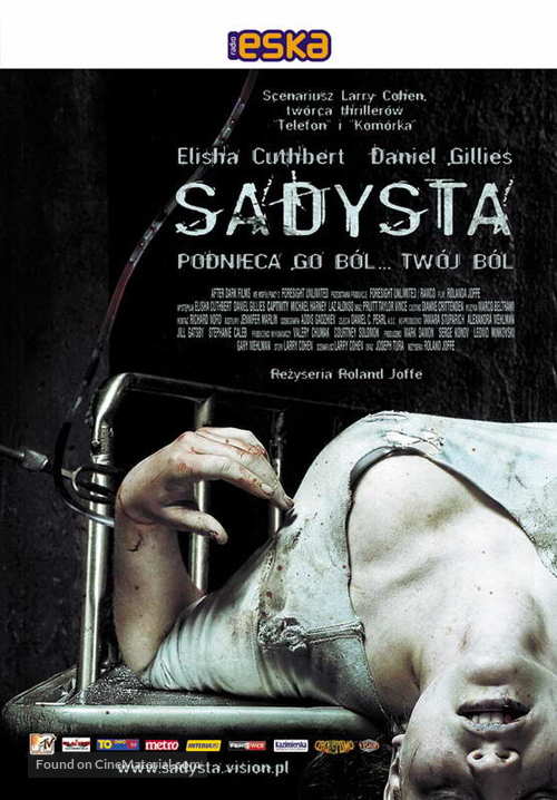 Captivity - Polish Movie Poster