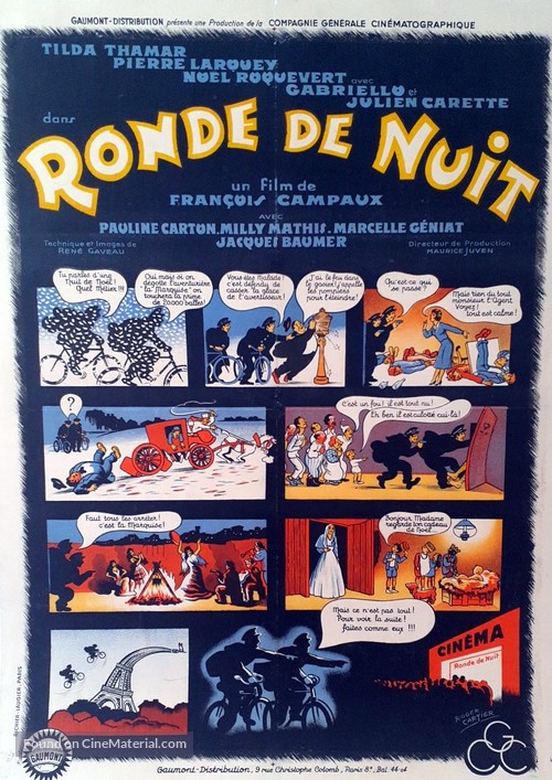 Ronde de nuit - French Movie Poster