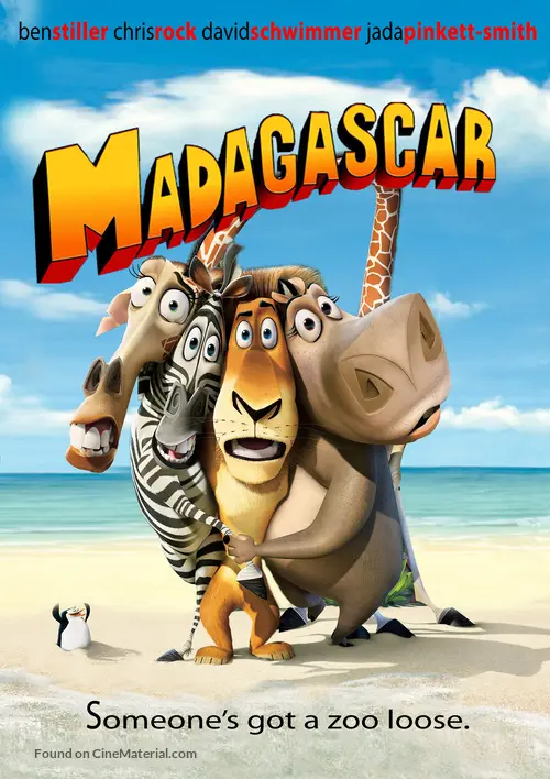 Madagascar - DVD movie cover