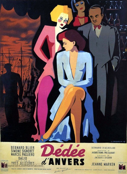 D&eacute;d&eacute;e d&#039;Anvers - French Movie Poster