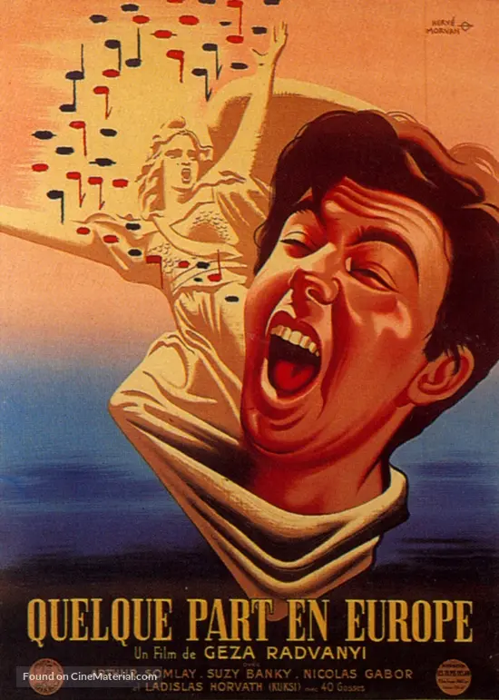 Valahol Eur&oacute;p&aacute;ban - French Movie Poster
