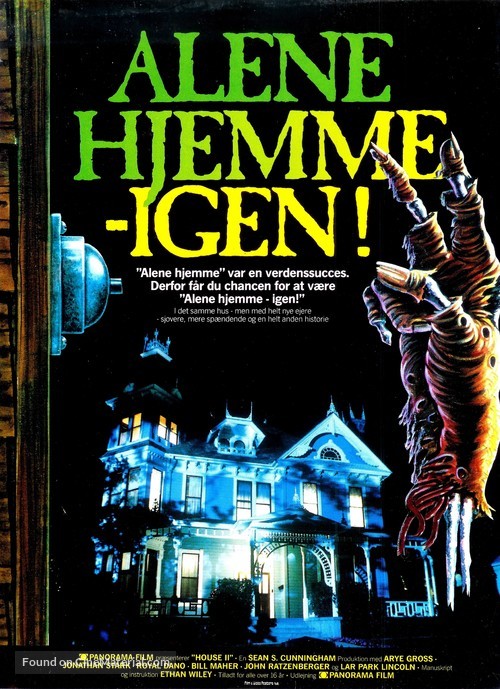 House II: The Second Story - Danish Movie Poster