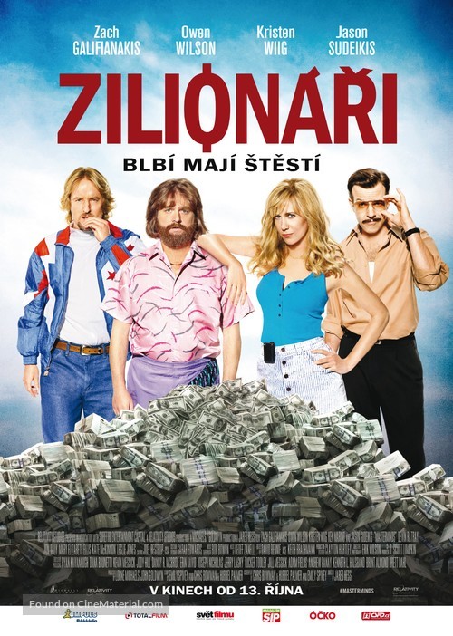 Masterminds - Czech Movie Poster