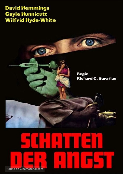 Fragment of Fear - German DVD movie cover