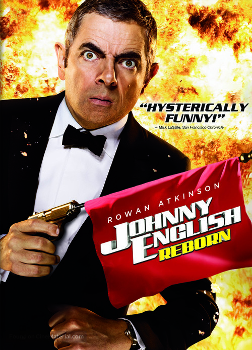 Johnny English Reborn - DVD movie cover