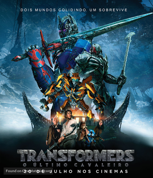 Transformers: The Last Knight - Brazilian Movie Poster