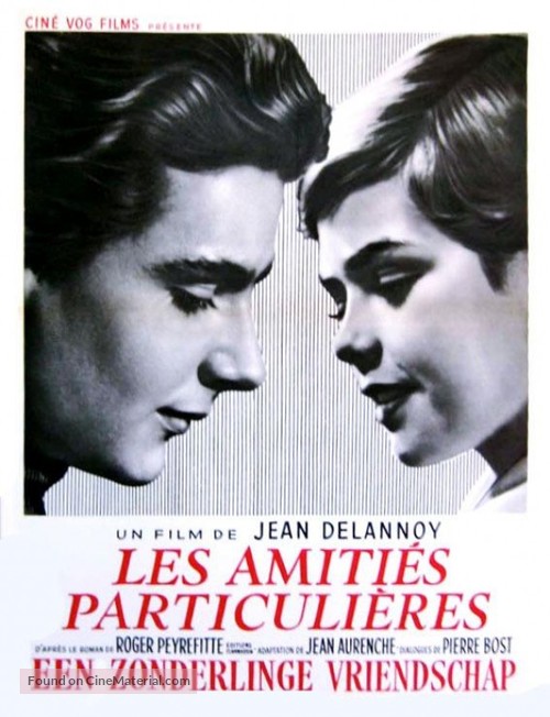 Les amiti&eacute;s particuli&egrave;res - Belgian Movie Poster