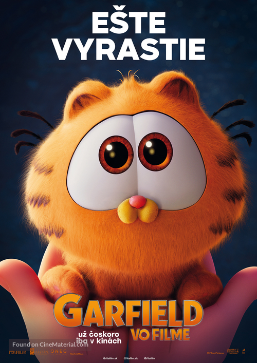 The Garfield Movie - Slovak Movie Poster