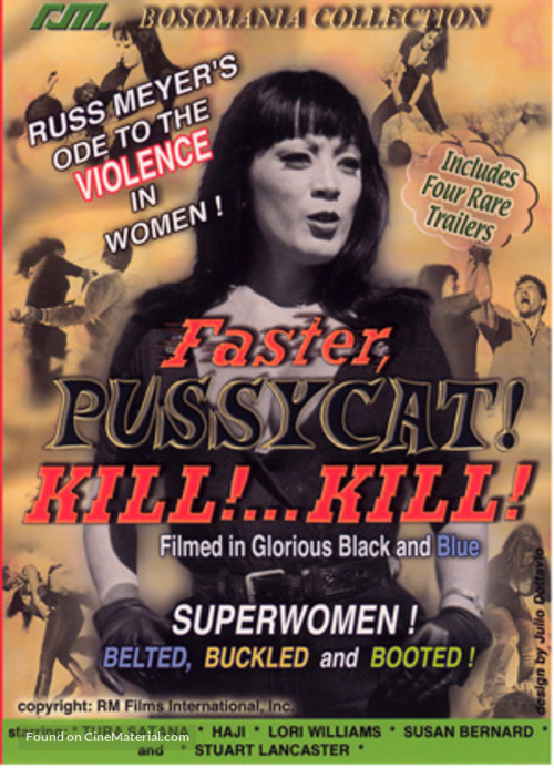 Faster, Pussycat! Kill! Kill! - DVD movie cover