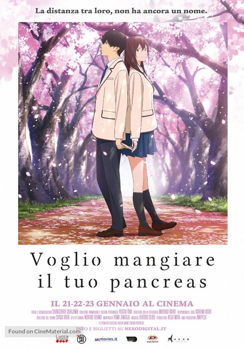 Kimi no suiz&ocirc; wo tabetai - Italian Movie Poster