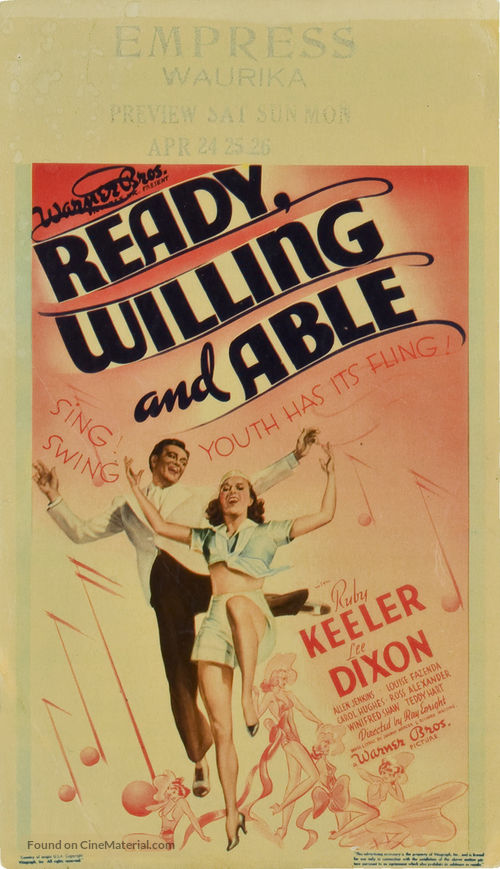 Ready, Willing and Able - Movie Poster