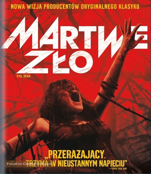 Evil Dead - Polish Blu-Ray movie cover