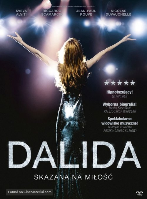 Dalida - Polish DVD movie cover