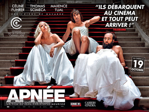 Apn&eacute;e - French Movie Poster