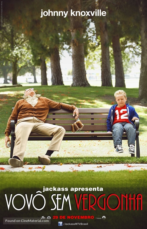 Jackass Presents: Bad Grandpa - Brazilian Movie Poster