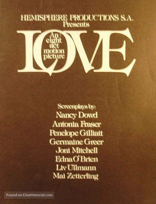 Love - Canadian Movie Poster