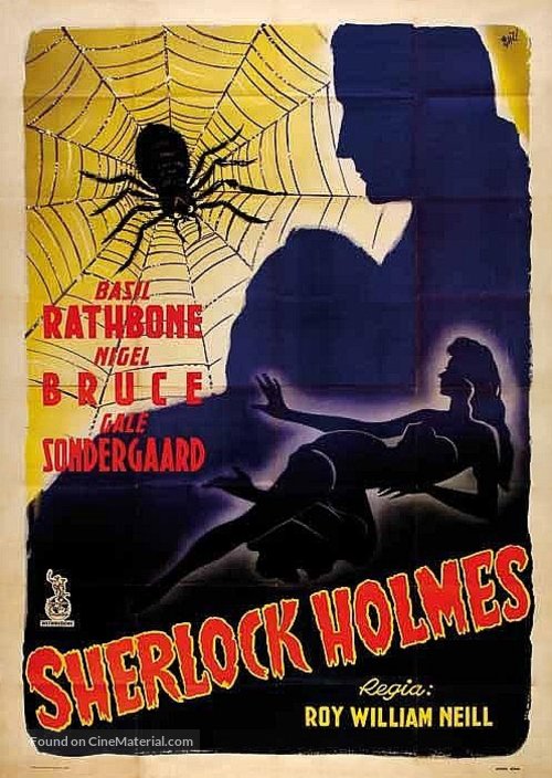 The Spider Woman - Italian Movie Poster
