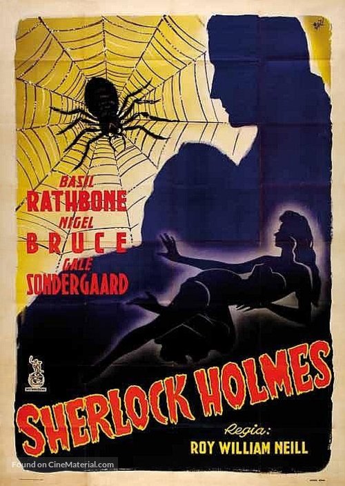 The Spider Woman - Italian Movie Poster