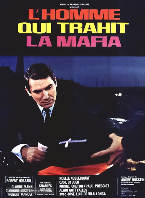 L&#039;homme qui trahit la mafia - French Movie Poster