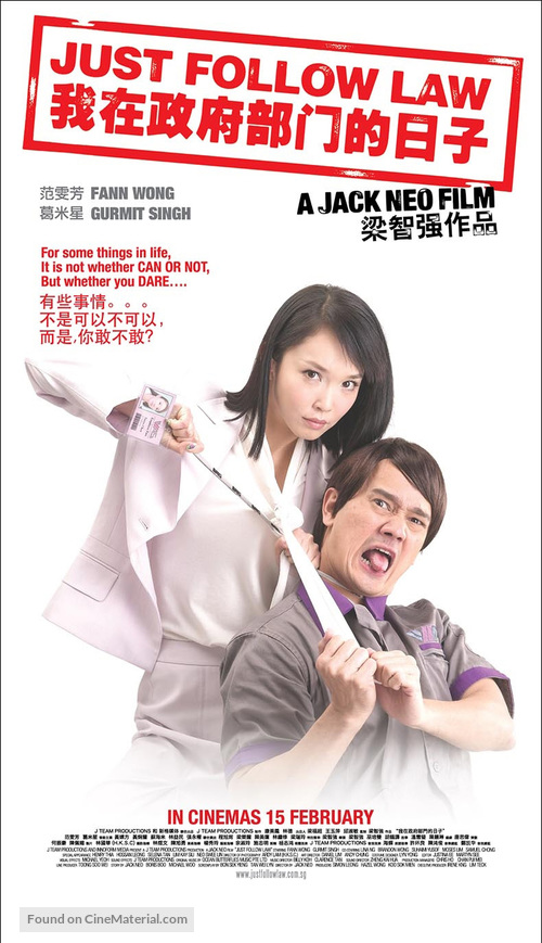 Just Follow Law: Wo zai zheng fu bu men de ri zi - poster